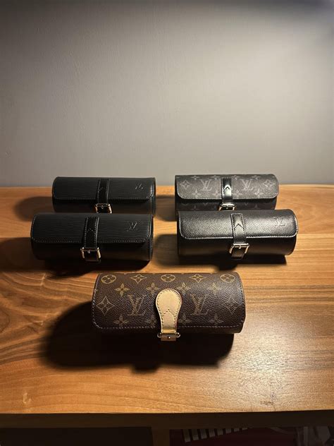 travel watch case louis vuitton|Louis Vuitton watch roll.